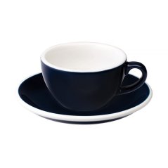 Loveramics Egg — šálka s podšálkou Flat White 150 ml, Denim
