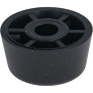 Black rubber foot Black rubber foot