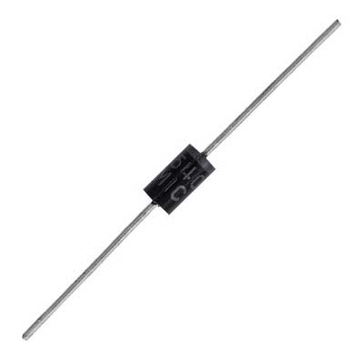 Dioda 1N5404, 400 voltů, 3 ampéry pro elektroniku Jura Dioda 1N5404, 400 voltů, 3 ampéry pro elektroniku Jura