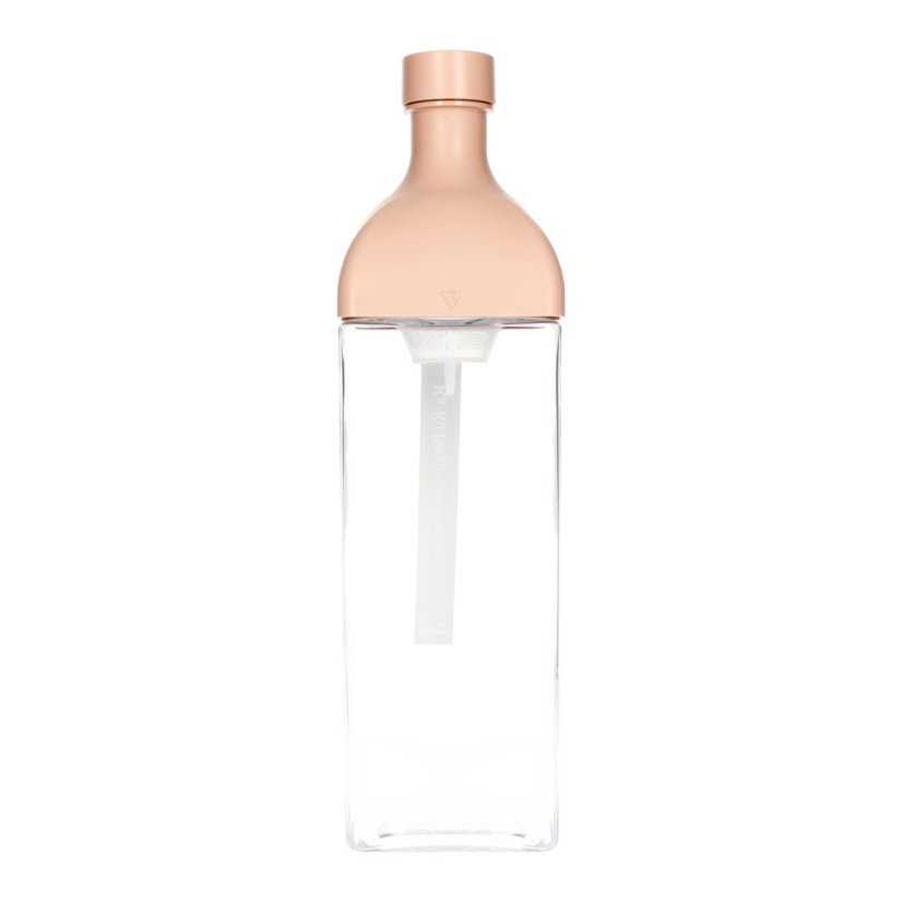 Hario Ka-Ku – Cold-Brew-Teeflasche 1200 ml – Rauchrosa