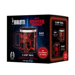 Bialetti - Camp Mug Stranger Things 420ml - leuchtet im Dunkeln