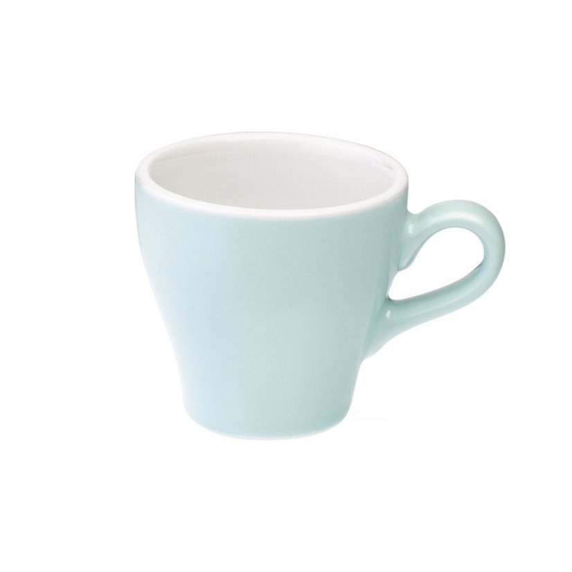 Loveramics Tulip Cappuccino – taza con platillo 180 ml – River Blue