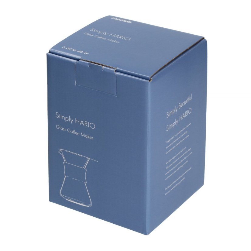Hario - Glas-Kaffeebereiter - Weiß