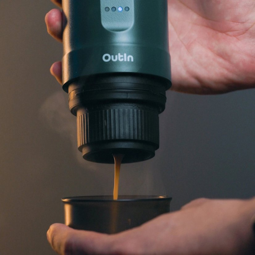 Outin - Nano Espressomaschine Teal