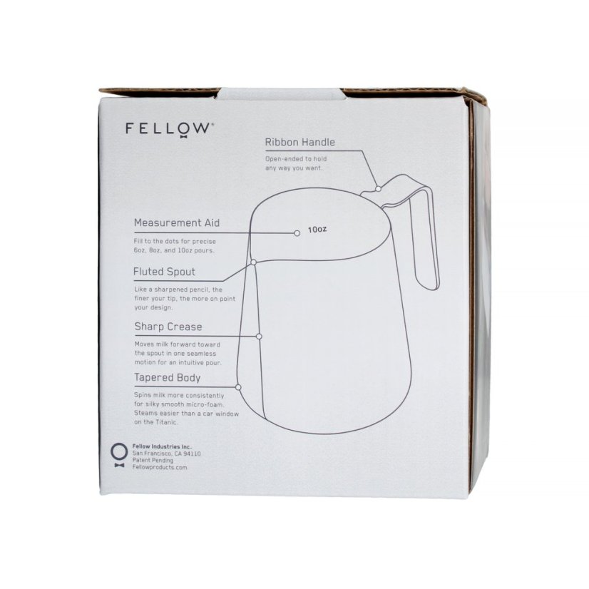 Fellow Eddy Kanvica na mlieko - 350 ml Grafit