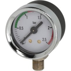 Pavoni manómetro de caldera 41 mm 025 bar