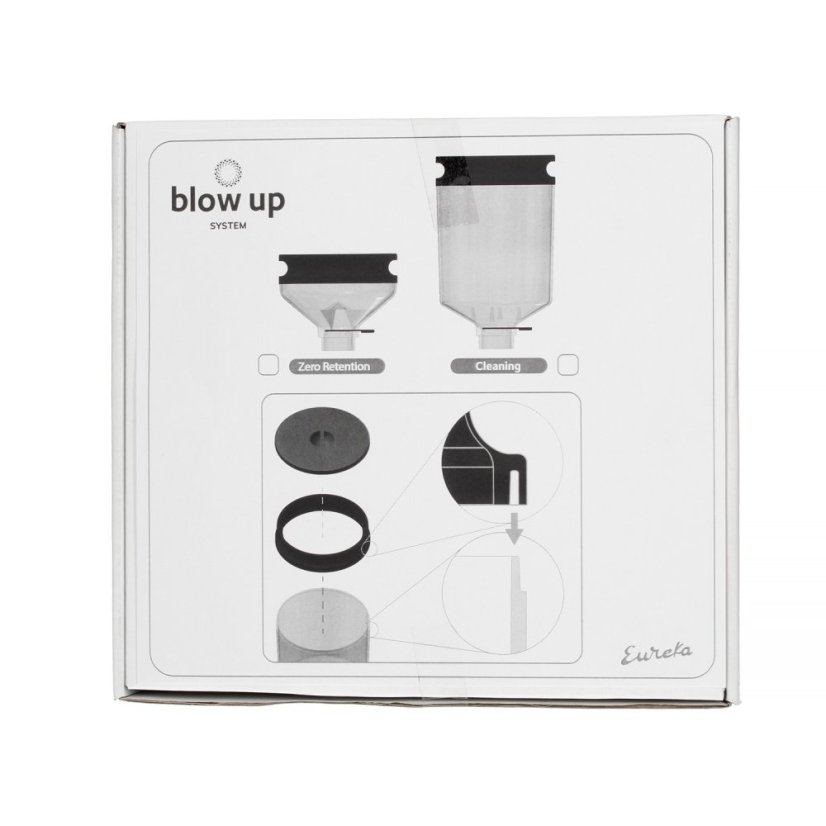 Eureka Blow Up Cleaning Tall - Pâlnie Transparentă pentru Boabe - 1200g