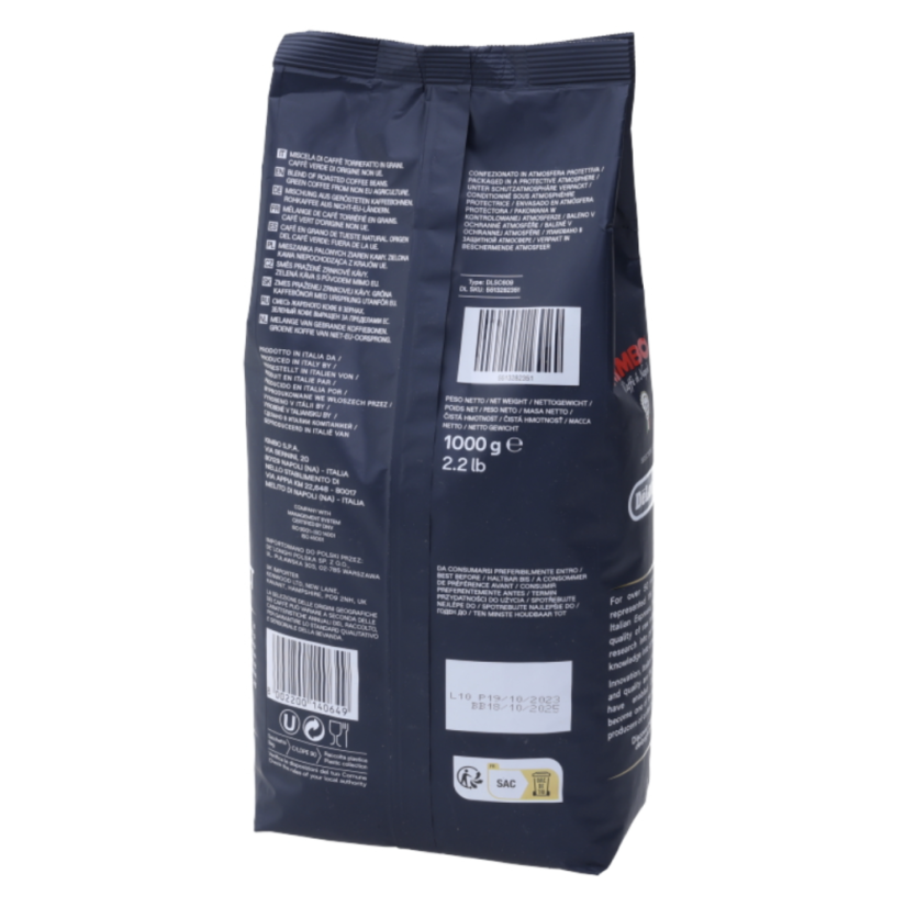 De'Longhi Kaffee Kimbo Espresso Gourmet 1kg