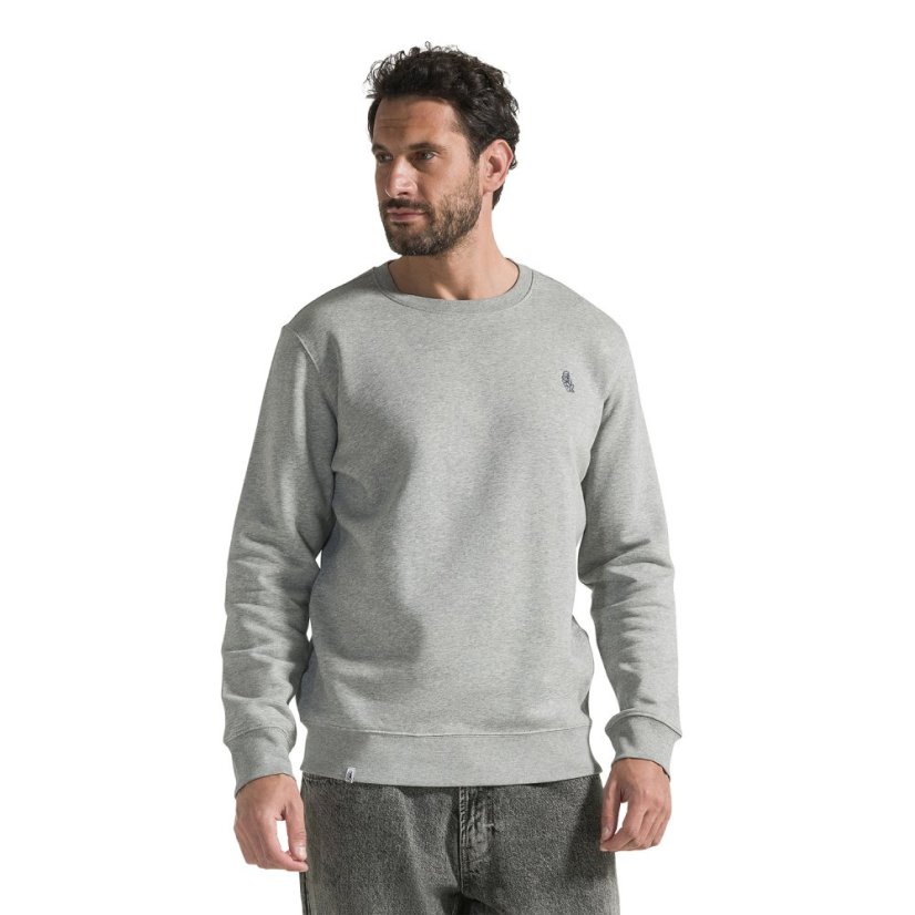 La Marzocco - Klassisches Sweatshirt Größe S - Meliertes Grau