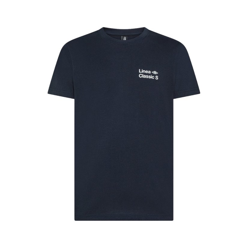 La Marzocco - Klassisches Herren-T-Shirt Größe L – Navy