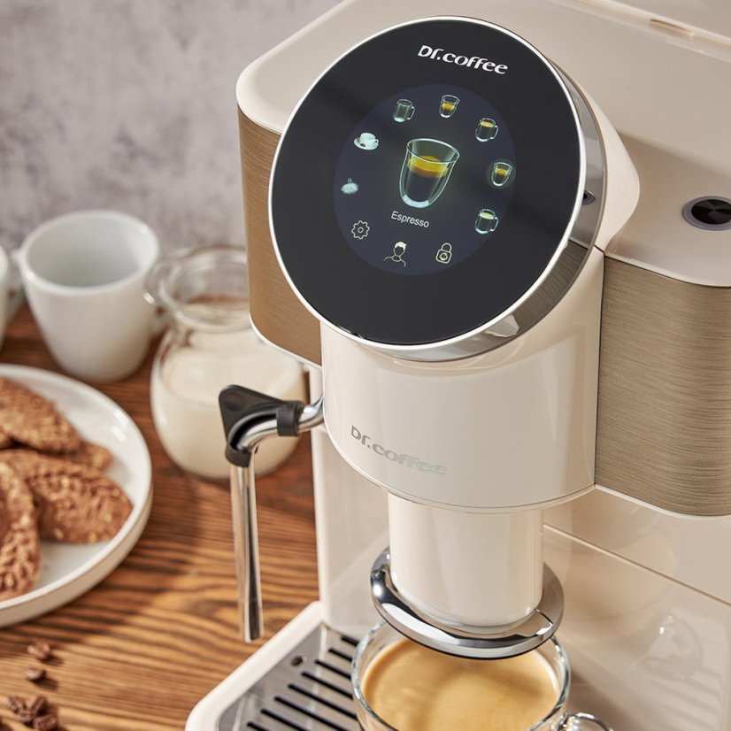 Dr. Coffee – kávovar H1, biely
