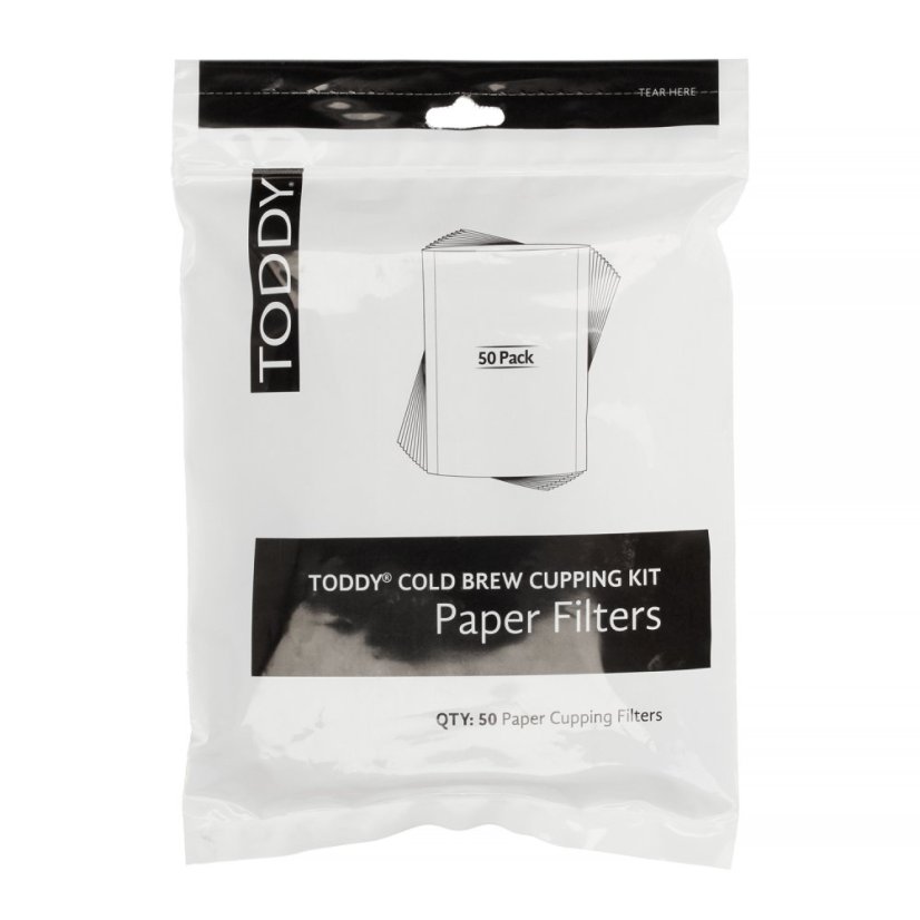 Toddy Cold Brew Cupping Kit — Papierfilter, 50 Stück