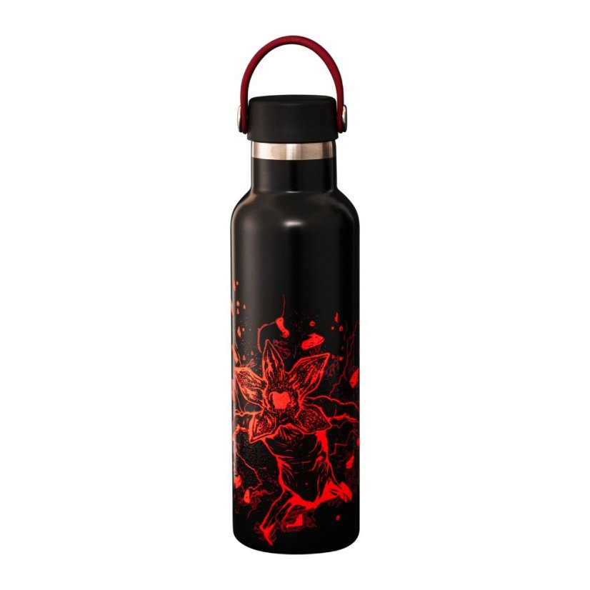 Bialetti - Thermosflasche Stranger Things 600ml - leuchtet im Dunkeln