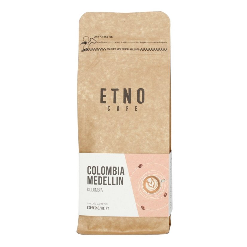 Etno Cafe - Kolumbien Medellin Kaffeebohnen 250 g