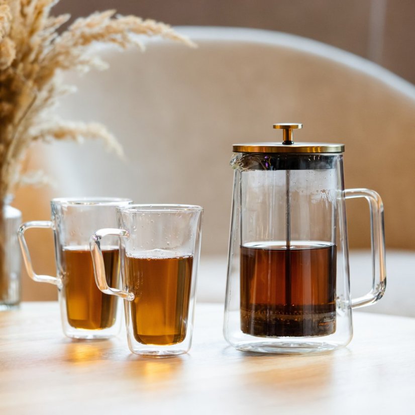 Vialli Design - Diva French Press Gold Matt 1 l