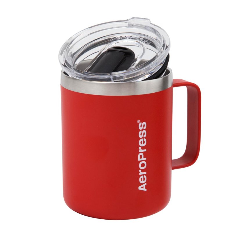 AeroPress - Cestovný hrnček na kávu Red 350 ml