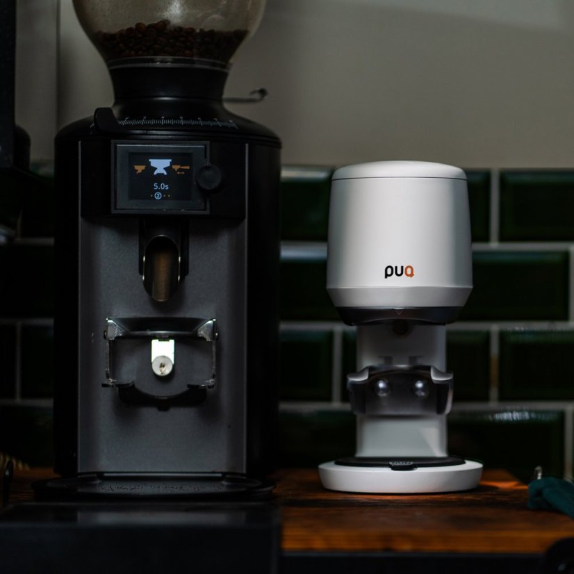 PUQ - Q GEN6 58mm Matná biela - Automatický tamper