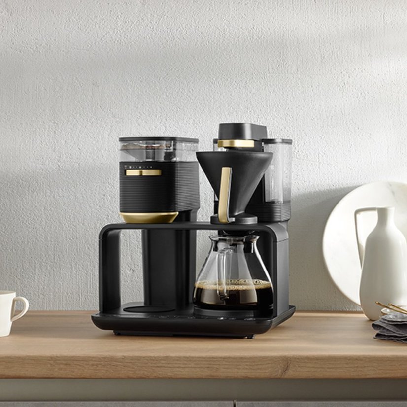 Melitta - EPOS Black-Gold - Filterkaffeemaschine mit integriertem Mahlwerk