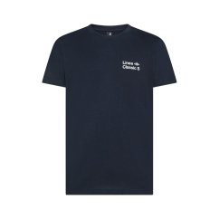 La Marzocco - Klassisches Herren-T-Shirt Größe L – Navy