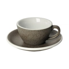 Loveramics Egg — šálka s podšálkou Flat White 150 ml, granitová