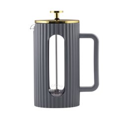 Vialli Design - Livio French Press Grau / Gold 1 l