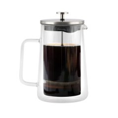 Vialli Design - French Press Diva stříbrná matná 1l