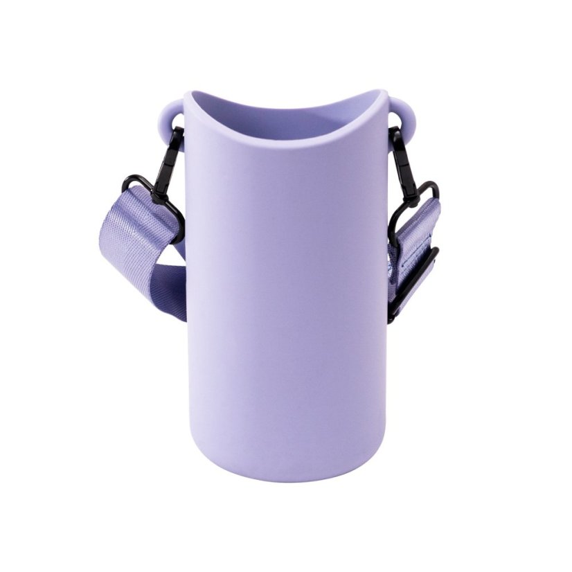 Asobu Bestie Sling — obal s popruhem na láhev, fialový