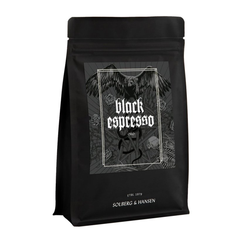 Solberg & Hansen - Black Espresso Bukisu Vol. 12 Espresso 250 g Solberg & Hansen - Black Espresso Bukisu Vol. 12 Espresso 250 g