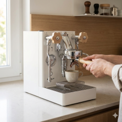 Lelit MaraX PL62X Weiße Espressomaschine
