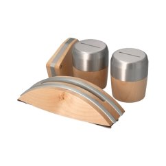 La Marzocco Linea Mini — kit de personnalisation en érable