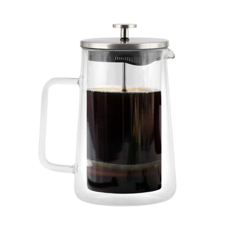 Vialli Design - Diva French Press Silber Matt 1 l