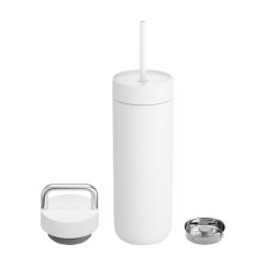 Fellow - Carter 2 in 1 Chill Set - Izolovaný hrnček + 2 viečka Biely 591ml