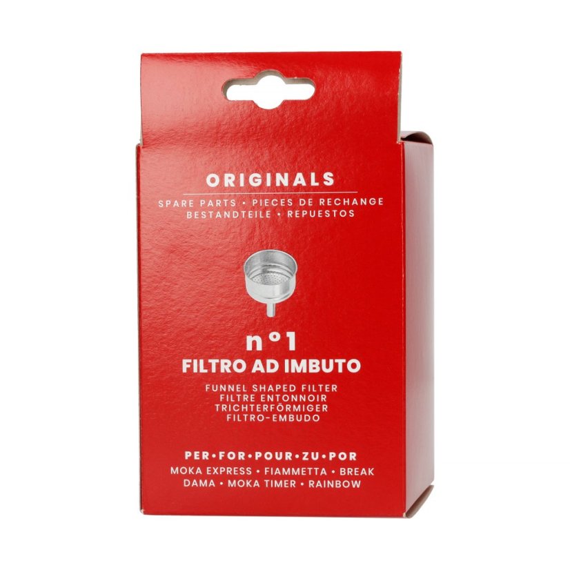 Bialetti - Ersatztrichter für Aluminium-Espressokocher 6tz