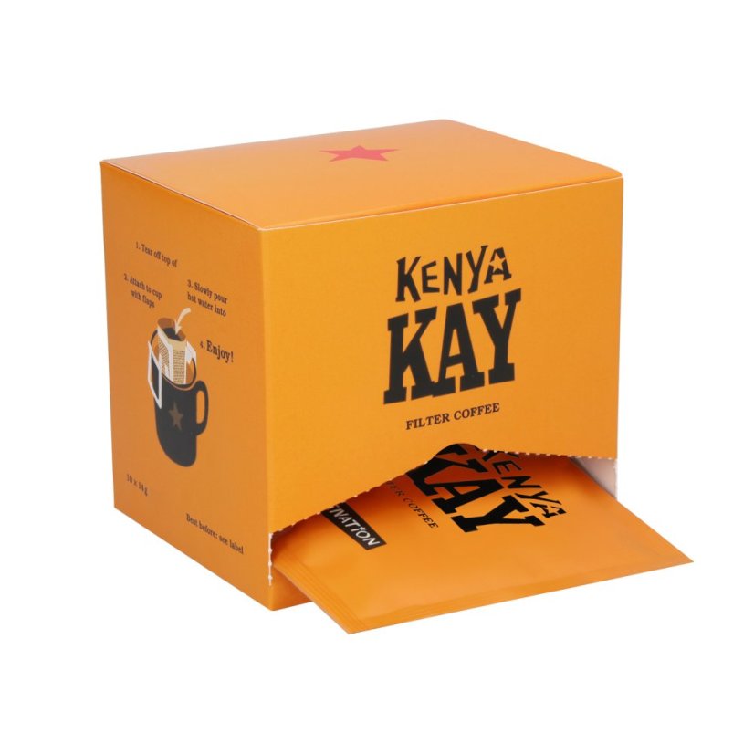 Caffenation - Kenia Kay gewaschen - 10 Beutel à 14 g