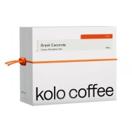 Kolo Coffee - Brazylia Caconde – kawa ziarnista do przelewu, obróbka naturalna, 250 g Kolo Coffee - Brazylia Caconde – kawa ziarnista do przelewu, obróbka naturalna, 250 g