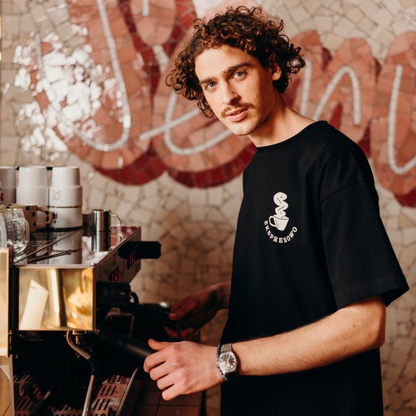 La Marzocco x Pan tu nie stał - T-Shirt Unisex Größe S