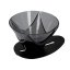 Hario - V60 Kunststoff One Pour Dripper MUGEN - Schwarz