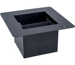 Built-in grounds keeper knockbox s.steel