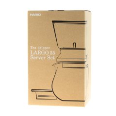 Hario Largo 35 Set de Dripper de Té con Servidor