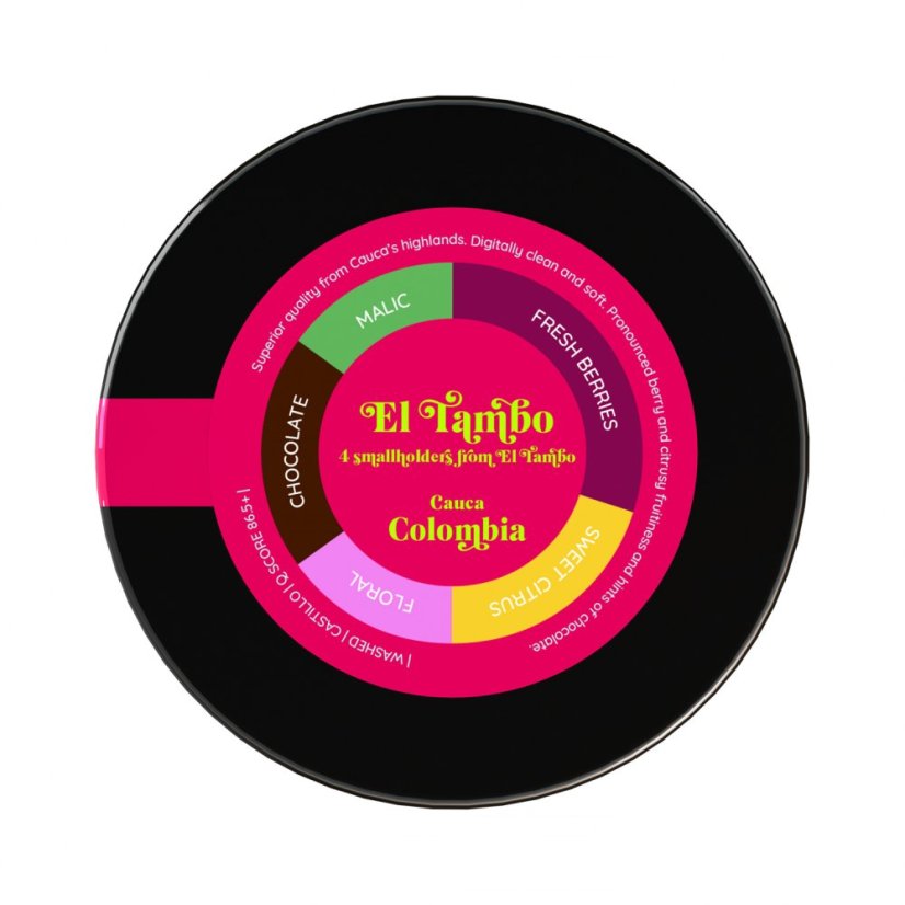 Heresy - Kolumbien El Tambo gewaschener Filterkaffee 252 g