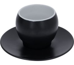 Cappuccino cup sanremo matt black