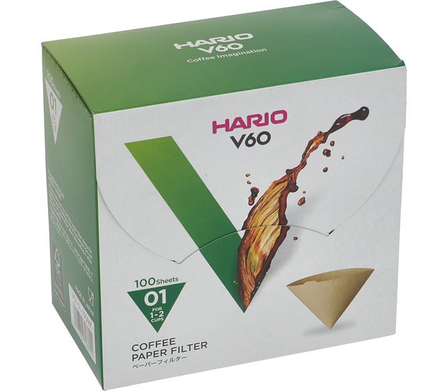 Kónické filtry hario 1-2 šálky 100 ks
