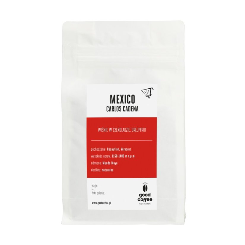 Good Coffee – Mexiko Carlos Cadena Natural Anaerobic, káva na filter 250 g