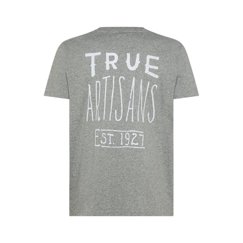 La Marzocco - True Artisans T-Shirt Größe S – Meliertes Grau