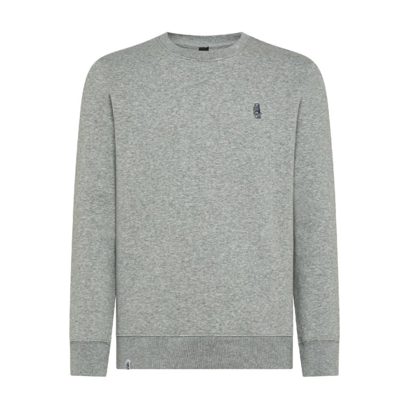 La Marzocco - Klassisches Sweatshirt Größe M - Meliertes Grau