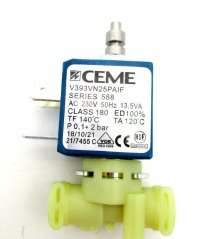 Elektromagnetický ventil horké vody/páry 230V