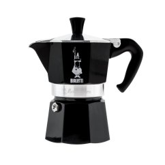 Bialetti Moka Express Black 3 Tassen