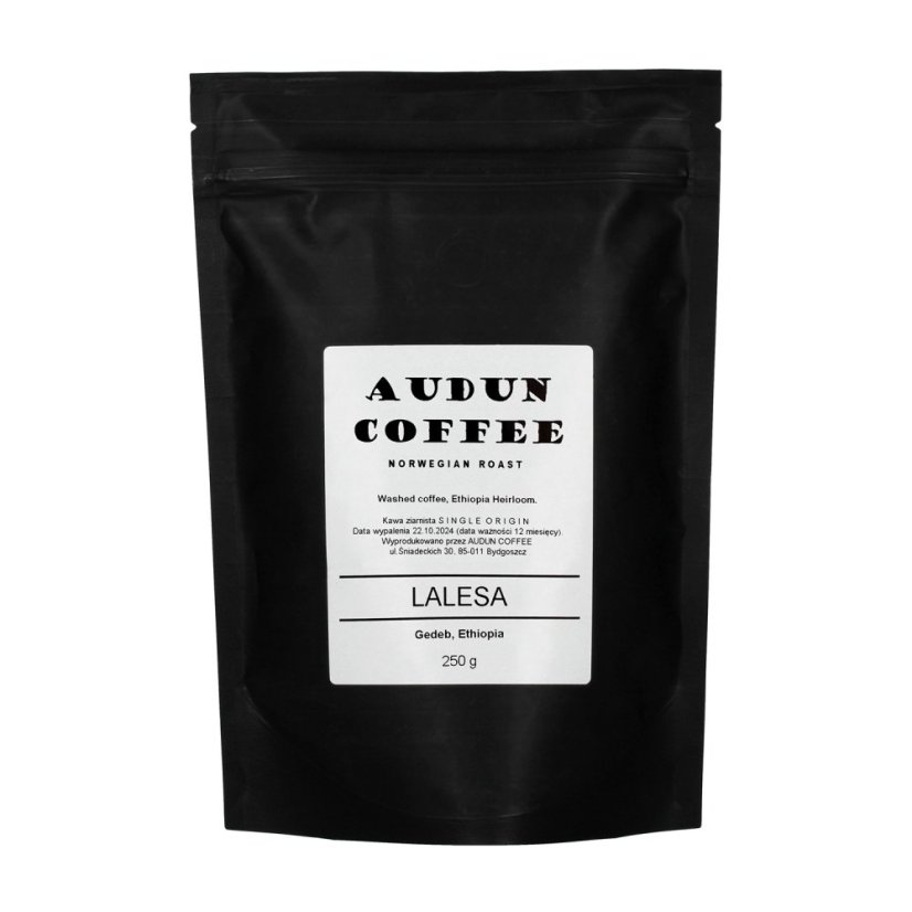 Audun Coffee Ethiopia Lalesa – filter 250 g Audun Coffee Ethiopia Lalesa – filter 250 g