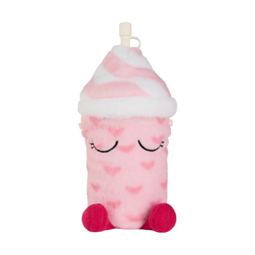 Asobu Fuzzie Lulu — Isolierflasche mit Plüschhülle 360 ml