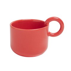 Ceramics 36 365 — taza de cerámica 200 ml, roja